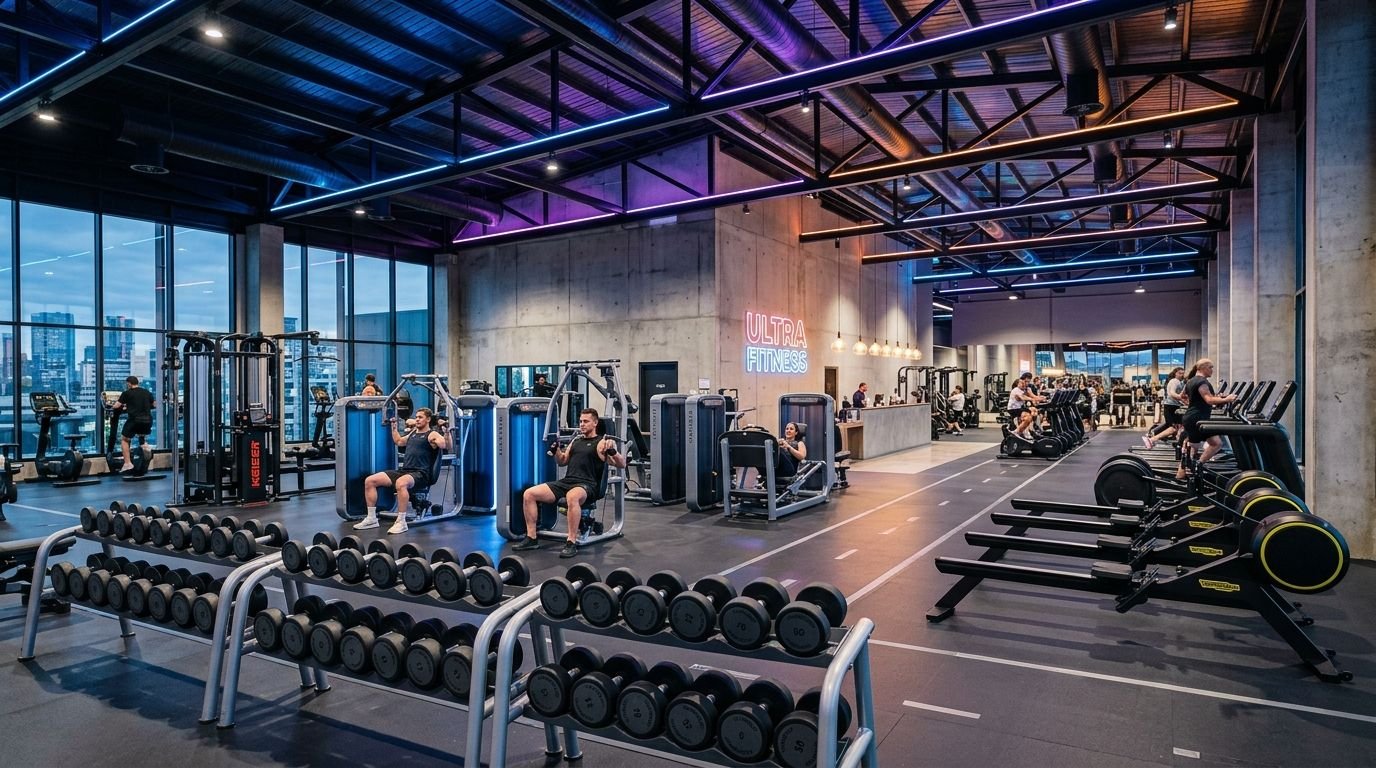 The Foundation strength and conditioning floor
